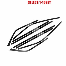 Gloss Black Chrome Delete Overlay For 2011-2023 Chrysler 300 Window Trim 8-80x