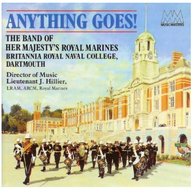 MUSIC CD ALBUM Anything Goes! H.M. Royal Marines