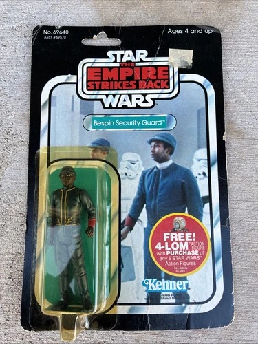 STAR WARS ESB Bespin Security Guard 1982 Vintage Kenner Sealed Card 47B MOC 4LOM