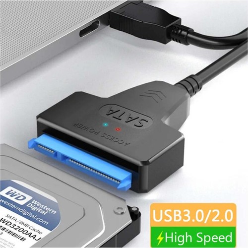 Adapter Converter For Hard Disk HDD SSD USB 3 To SATA 2.5" With HDD 2TB - 第 3/5 張圖片