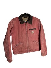 Vintage Carhartt WJ097 VRS Detroit Jacket Women's Size Medium Distressed