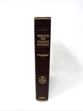 Vintage 1953 Websters New Collegiate Dictiona...