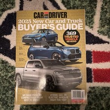 Car and Driver 2025 Illustrated Buyer's Guide Issue 369 Cars Trucks SUVs Reviews