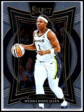 2025 Panini Select WNBA #39 Myisha Hines-Allen Dallas Wings