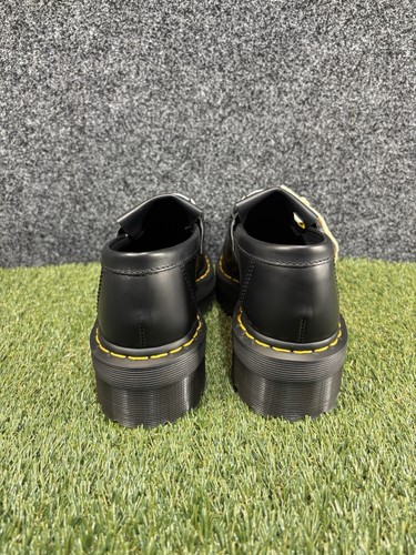 Zapatos mocasines Dr Marten para mujer talla 8 EE. UU. Adrian plataforma cuádruple estampado de vaca - Imagen 7 de 9