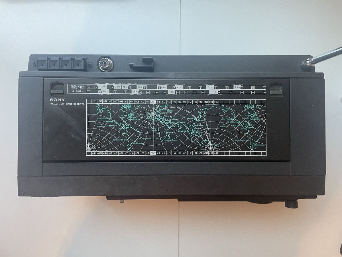 Sony ICF-6700w FM/AM Multi Band Receiver | eBay