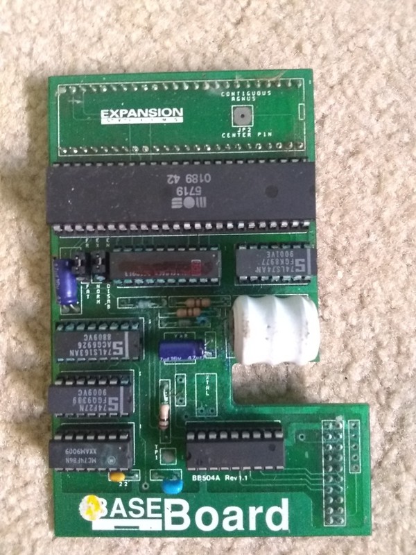 BASEboard Gary Adapter For Commodore Amiga 500, Expansion Systems (As-Is)