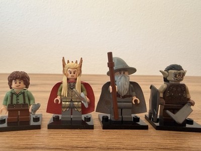 LEGO Der Hobbit Minifiguren Konvolut 4 Figuren Thranduil Frodo Gandalf