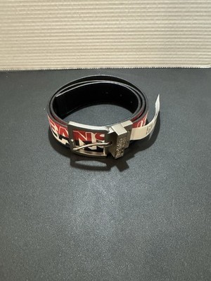 Tommy Hilfiger Jeans Belt 40'' Red Navy Synthetic Leather