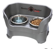 Neater Pet Brands Neater Feeder Deluxe Mess Proof Dog Bowls Elevated - Medium