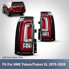 For 2015-2020 GMC Yukon/Yukon XL LED Tail Lights Assembly W/Bulb Pair Left+Right