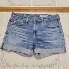 AG-ED Adriano Goldschmied the Hailey Ex-Boyfriend Roll-Up Shorts Size 24R