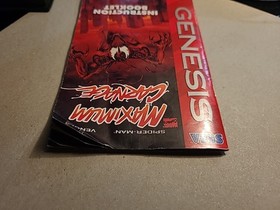 Spider-Man and Venom: Maximum Carnage (Sega Genesis, 1994) CIB