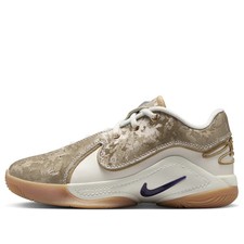 Nike LeBron XXII KC GS Pale Ivory Metallic Gold Size 5Y