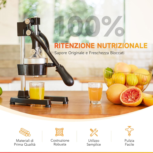 Spremiagrumi Manuale Professionale Spremi Melograno Arancio Spremiagrumi a Leva - Foto 2 di 12