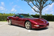 Sarasota Florida 2003 50th Anniversary Red Corvette