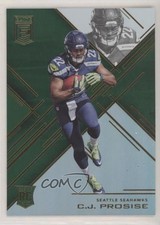 2016 Donruss Elite Elite Rookies Retail Green CJ Prosise #179 n1u