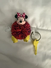 Vintage 90s Disney Minnie Mouse Loose Ball Key Chain