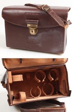 ALPA LEATHER CAMERA CASE, VINTAGE , W/STRAPS