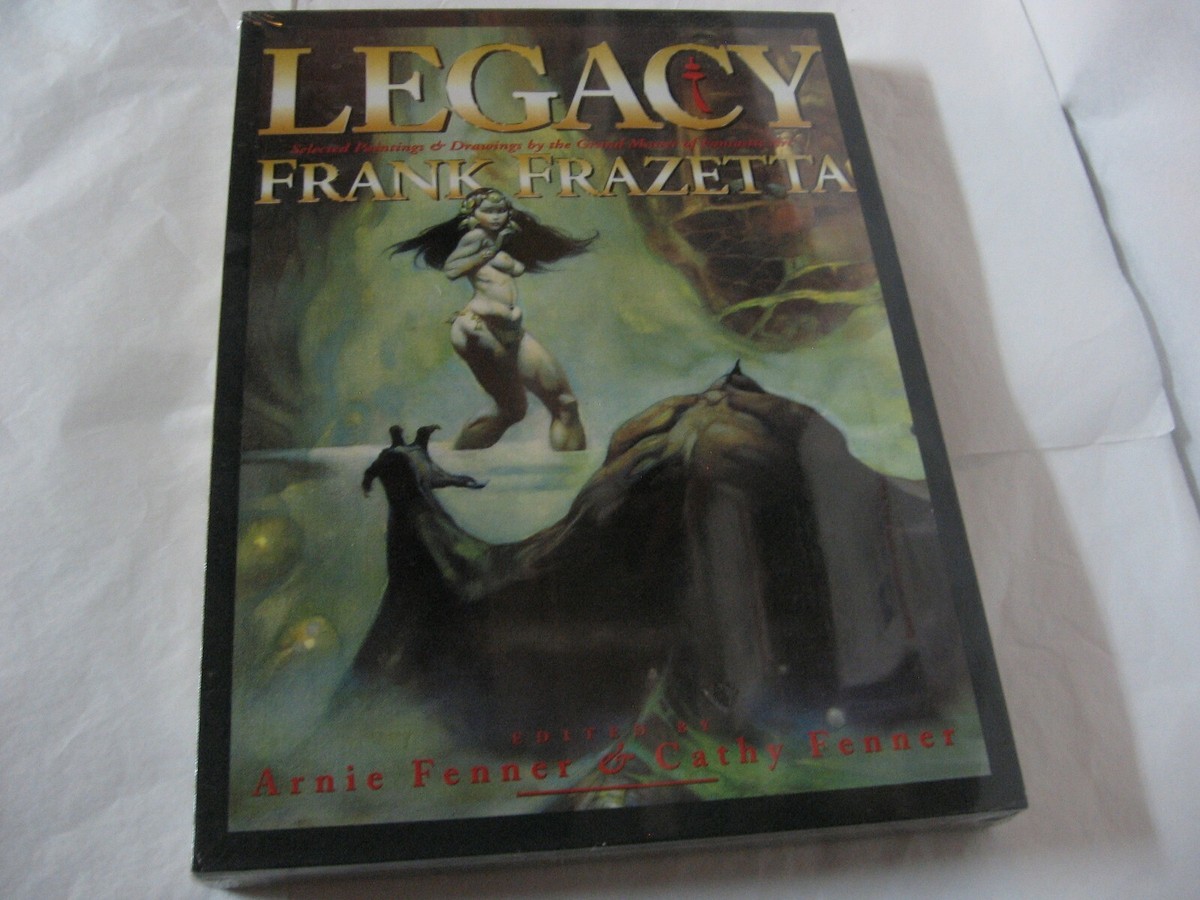 Legacy: Selected Paintings & Drawings by Frank Frazetta New in