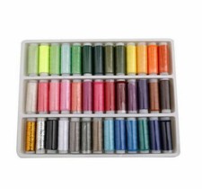 39 Colors Polyester Spool Sewing Threads Kit for Sewing Machine 109 Yard/ Roll