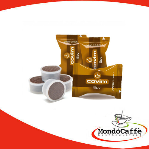 100 Capsule Cialde caffè Covim OROCREMA compatibili con Lavazza Espresso Point