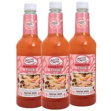 Frosé Drink Mix Ready to Use 1 Liter Bottle 33.8 Fl Oz Pack of 3