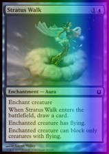 Magic the Gathering MTG Stratus Walk (52) Born of the Gods   LP FOIL