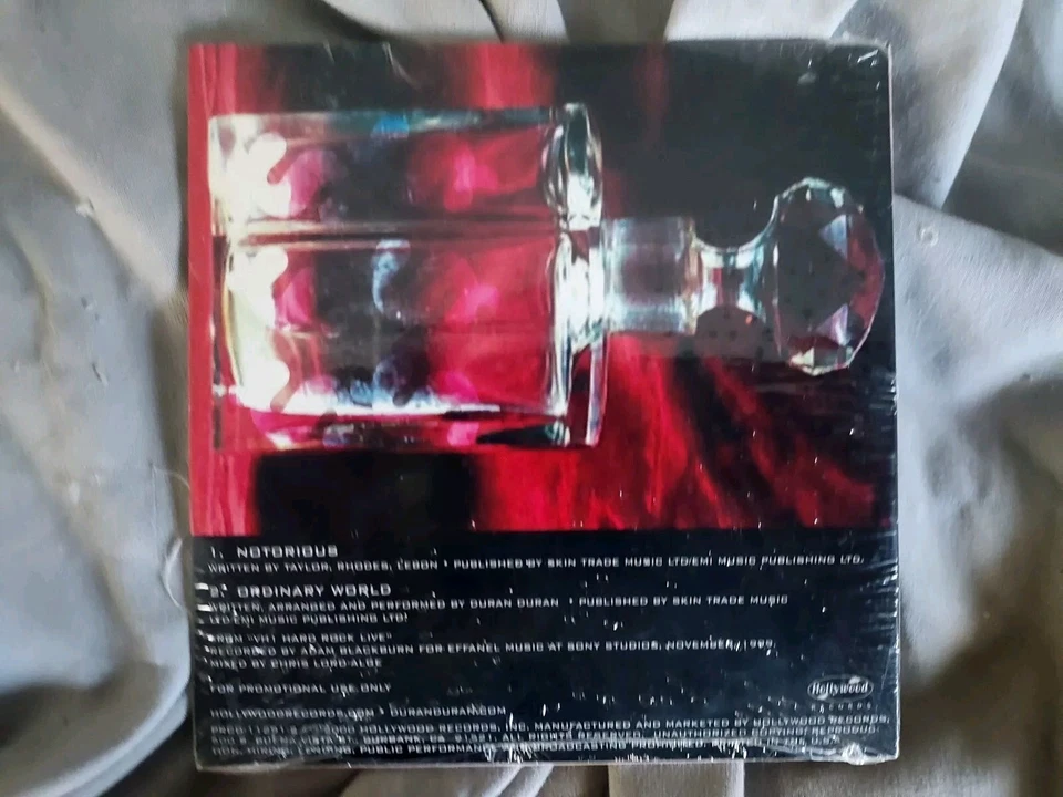 Duran Duran Live Notorious/ Ordinary World US 2 Trk Promo CD EXC PRCD-11291-2 - Image 2 of 3