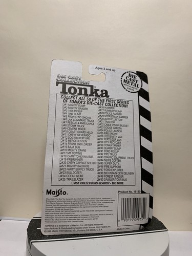 Maisto Tonka 1986 Toyota SR5 Prerunner Pickup Truck 1:64 Yellow/Black NIP VHTF - Picture 6 of 12