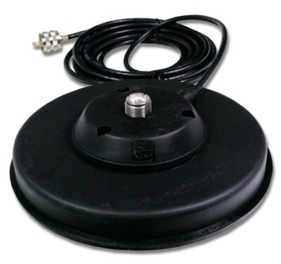 SIRIO MAG 145 PL - großer Magnetfuss mit RG-58 Kabel - für PL Antennen
