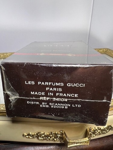 Gucci Pour Homme (1976) Gucci edt 125 ml. Rare vintage 1976. Sealed. - Picture 4 of 6