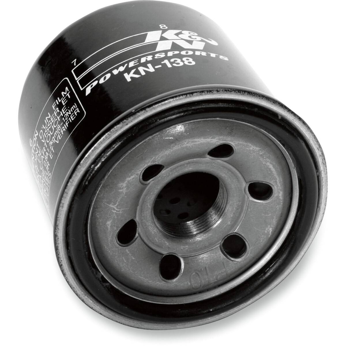 K&N Black Spin-On Oil Filter (KN-138)
