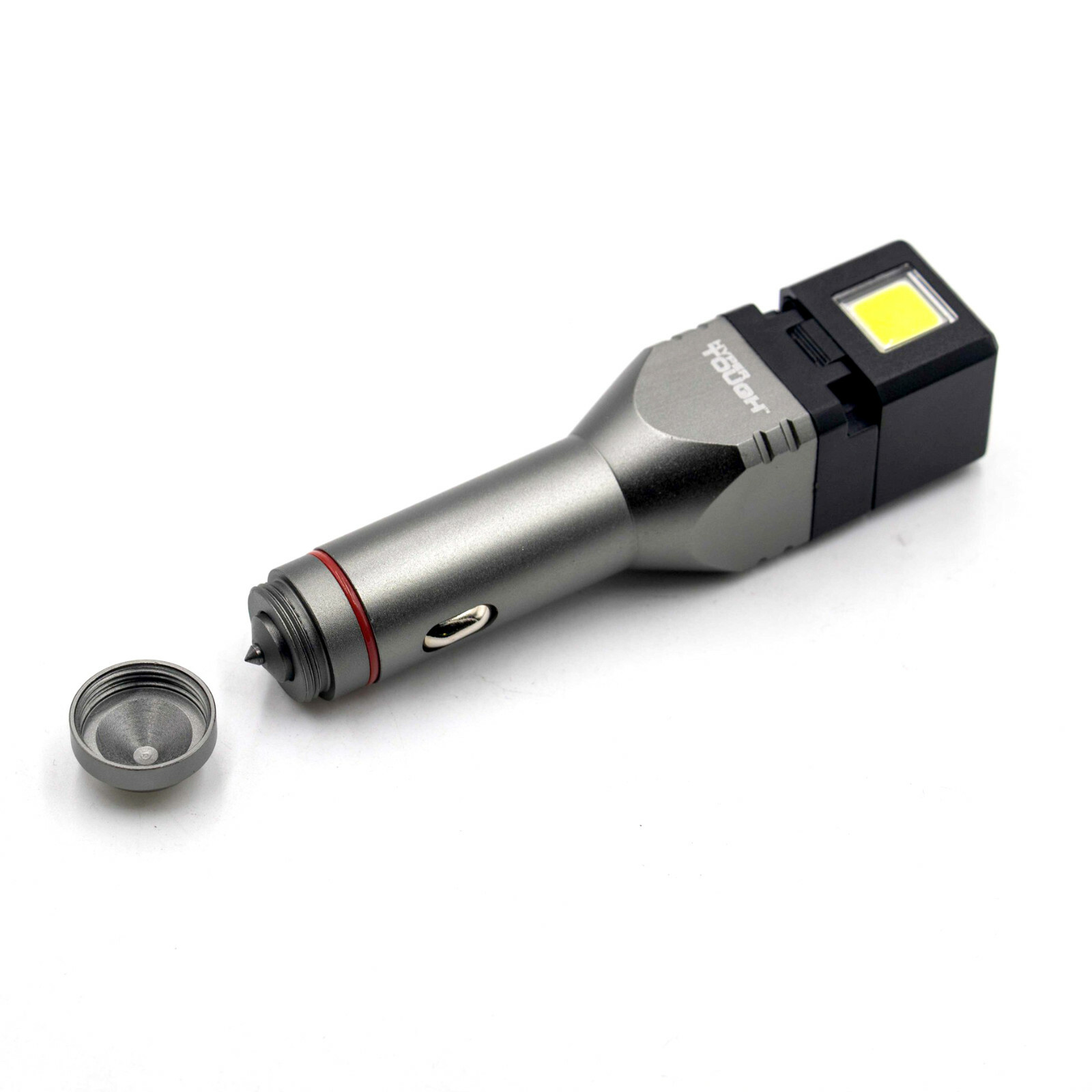 Hyper Tough 200LUMEN 12V RECHARGEABLE EMERGENCY LIGHT Flashlight Car Charger eBay