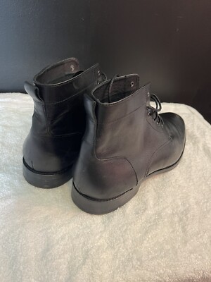 the mens store bloomingdales plain toe lace up boot size 11  display picture 1