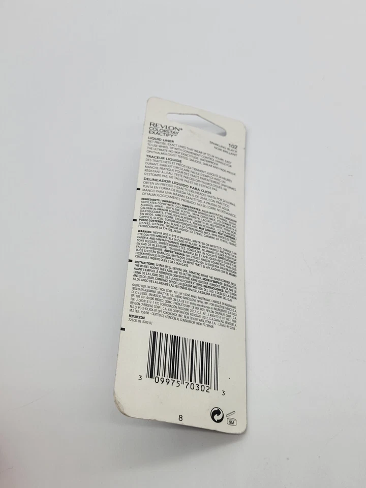 3 PACK REVLON COLORSTAY EXACTIFY LIQUID LINER 24 HR WEAR 102 SPARKLING BLACK - Image 2 of 4