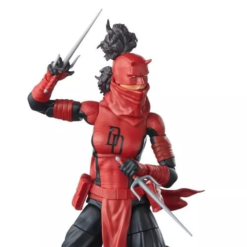 Marvel Legends Retro NEW * Elektra Natchios Daredevil * Spider-Man 6-Inch - Afbeelding 5 van 8