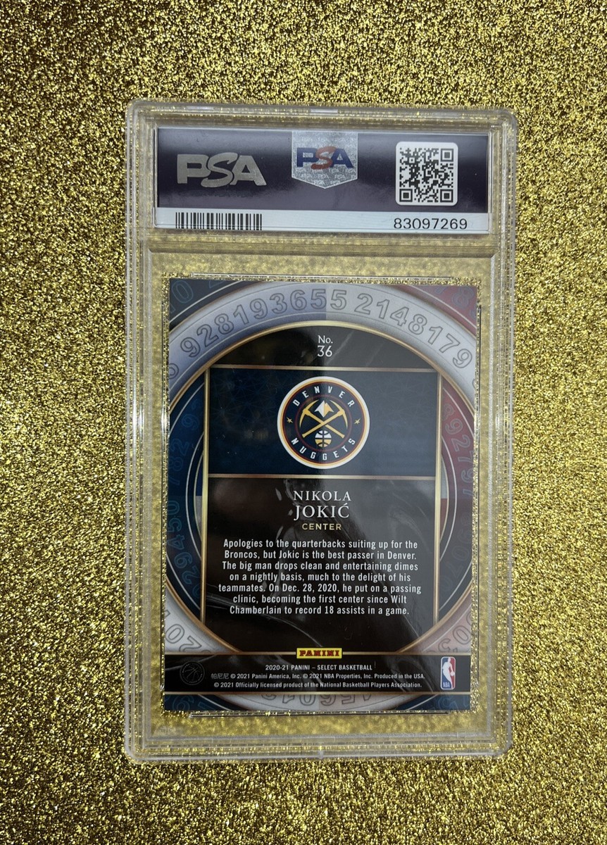 2020-21 Panini Select - Select Numbers Nikola Jokić #36 for sale