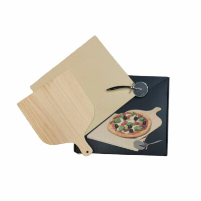 Kit Pietra per pizza refrattaria professionale Originale 38x33 cm by  MarelShop® | eBay