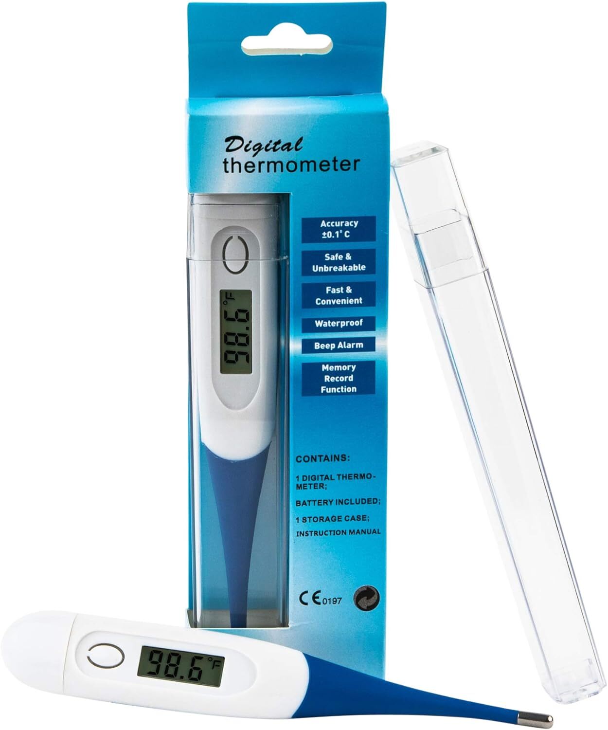 Thermometer, Digital Medical Thermometer for Baby Children and Multicolor