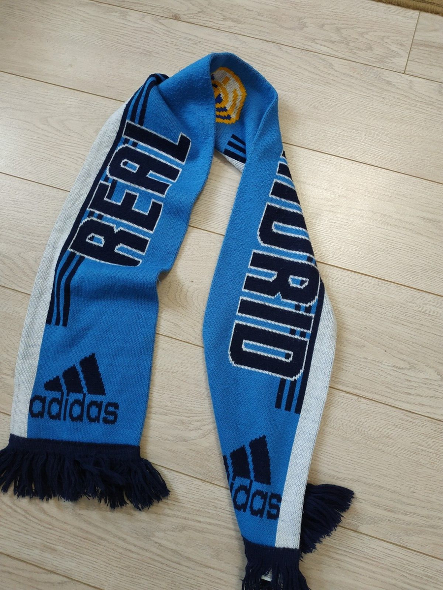Real Madrid Vintag Fan football scarf Adidas | eBay