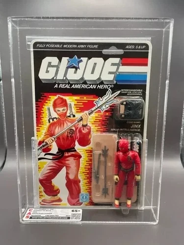 GI Joe 1987 Jinx MOC AFA CAS 65+
