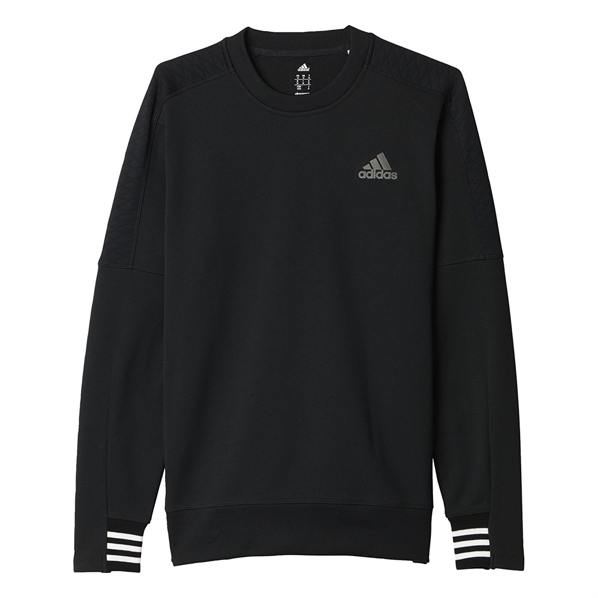 Adidas Men's NEW Sport ID Crew Neck Long Sleeve Fleece