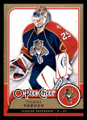 2008-09 O-Pee-Chee #403 Tomas Vokoun Florida Panthers