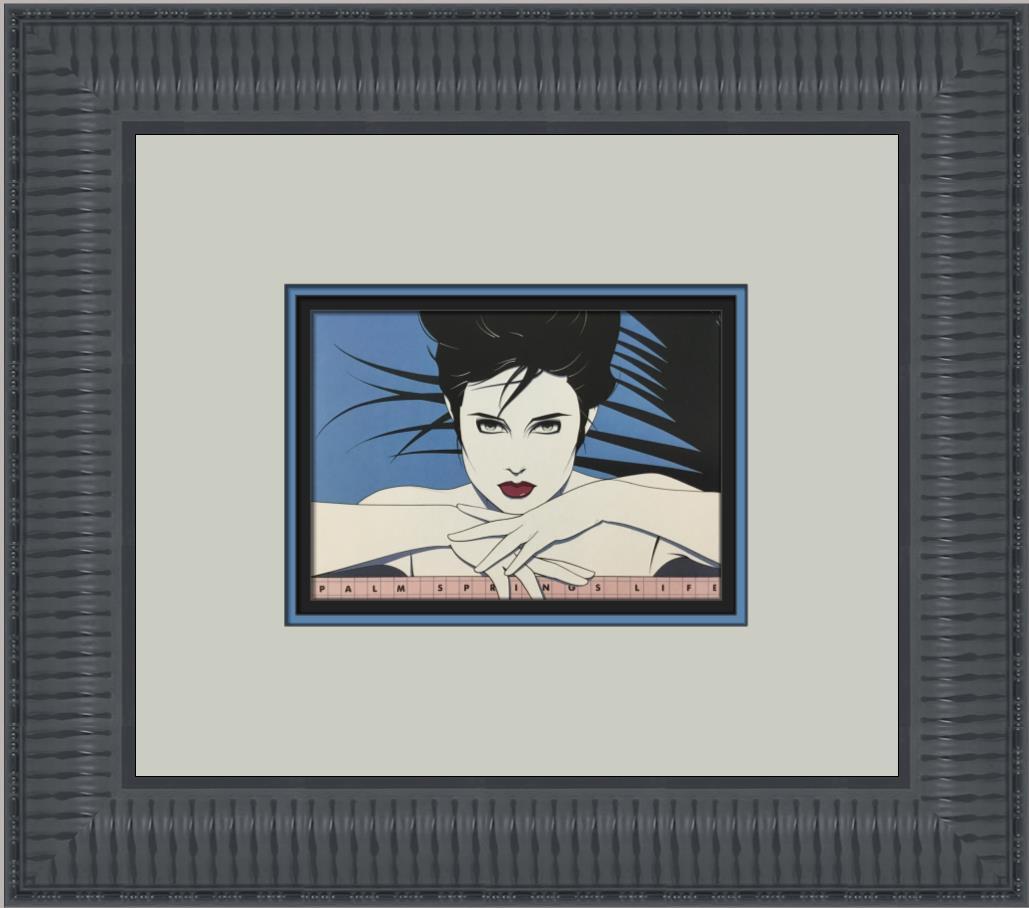 Patrick Nagel Palm Springs Life Custom Framed Print | eBay