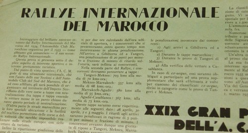 Rivista RACI 1935 Milizia fascista Reale Automobile Club d’Italia parata d’epoca - Picture 3 of 6