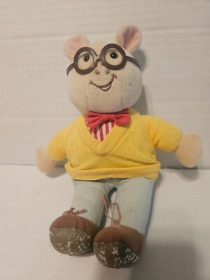 Vintage Arthur Cartoon Tv Show Stuffed Animal Plush 1995 Marc Brown 90s PBS 9 