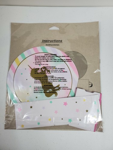 Unicorn Sparkle Honeycomb Center Piece 9 x 12 Inches Party Supplies New - Picture 2 of 2