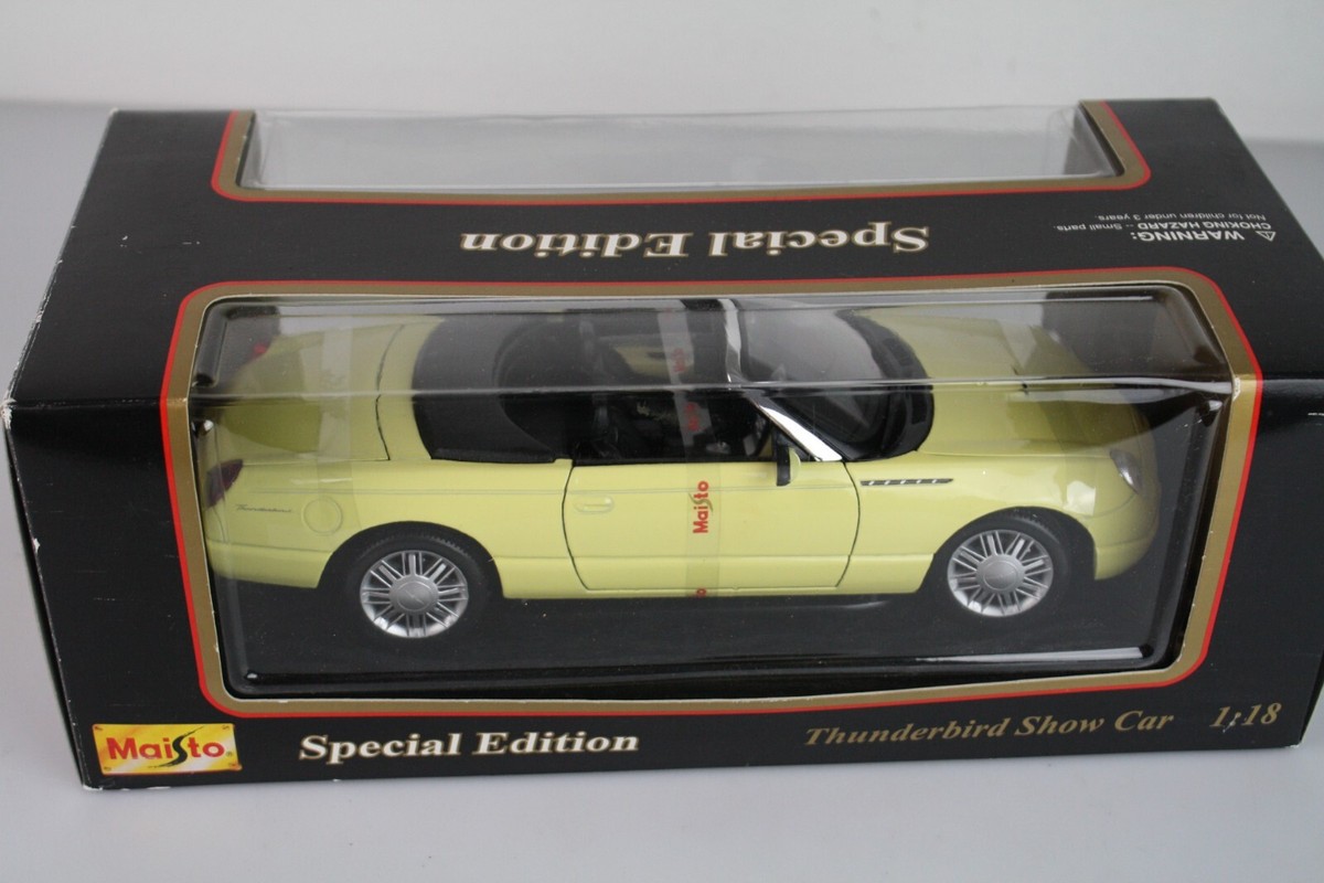 Road Signature 1955 Ford Thunderbird Turquoise 1:18 Diecast