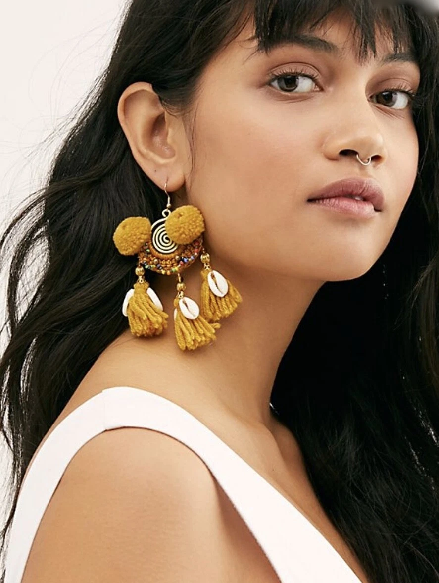 Free people tassel clearance earrings